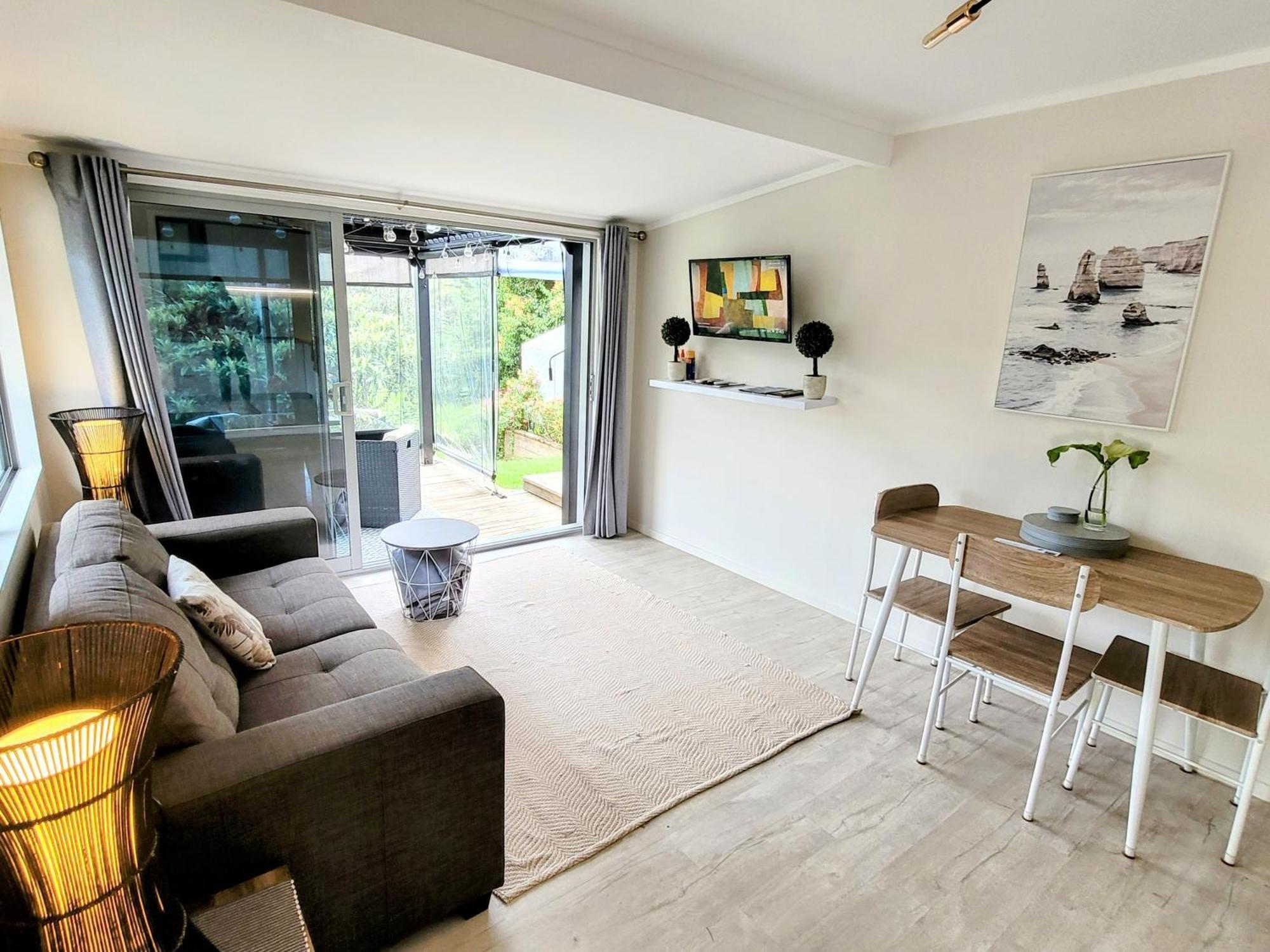 Garden Bliss & Bird Sanctuary In Paihia Estuary Apartman Kültér fotó